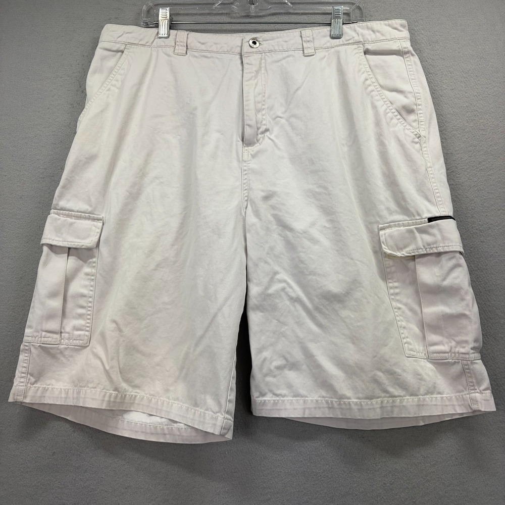 Rusty Cargo Shorts Mens 38 Off White Utility Paratrooper Skater Everyday‎ Y2K